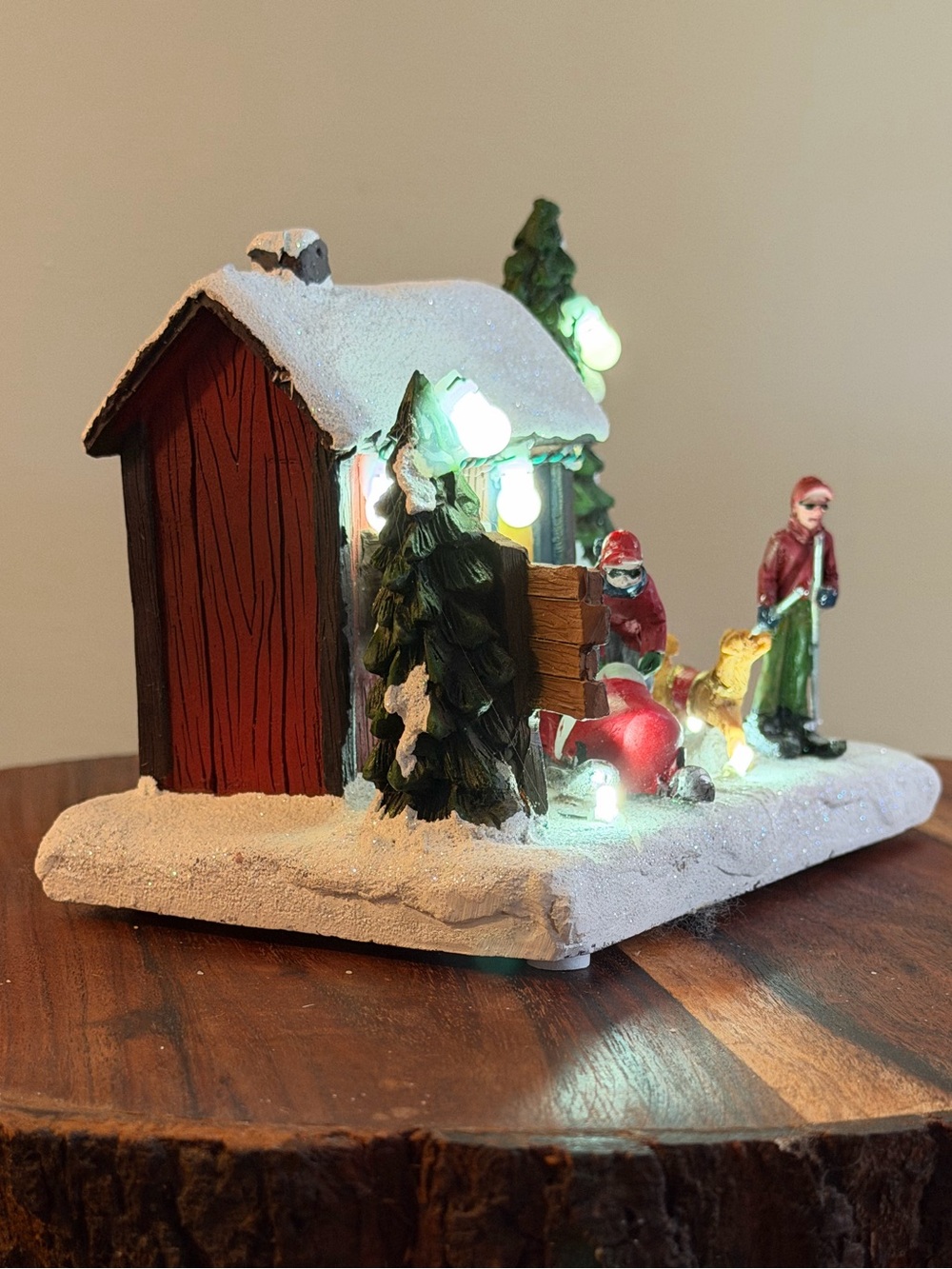 St Nicholas Square Ski Patrol Christmas Village Lighted 2021 - Picture 10 of 12
